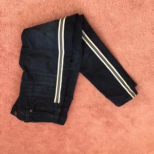 Express Jeans with Side Shimmer Stripe